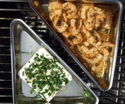 Thüros Edelstahl Eckpfannen / Grillschalen Mit Griff