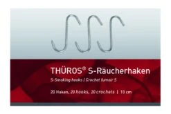 Thüros Räucherhaken S-Form 10 Cm, 20 Stück