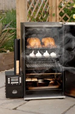 Bradley Original Smoker 4-Rack / Elektro Räucherofen -Grill Mit Freu Geschaft 13236 Bradley Original Raeucherofen