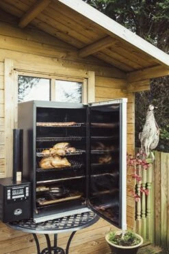 Bradley Digital Smoker 6-Rack / Elektro Räucherofen -Grill Mit Freu Geschaft 13237 Bradley Digital Raeucherofen