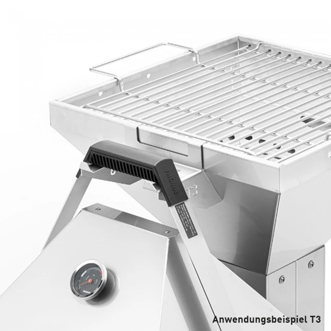 Thüros Halter BBQ-Haube Für T2 Und Thüros 1 (Grillfläche 35x35 Cm) 1 Thüros Halter BBQ-Haube Für T2 Und Thüros 1 (Grillfläche 35x35 Cm)