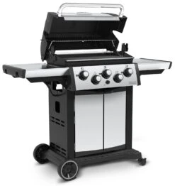 Broil King Signet 390 Gasgrill Inkl. Drehspieß - X-DEAL Inkl. Gussplatte, Fettschiene Und Abdeckhaube -Grill Mit Freu Geschaft 22020 Broil King Signet 390 946882 SIDE02