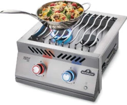 Napoleon 700-Series Einbau Doppel Seitenbrenner BIB18 Mit Safety Glow™ - Modell 2023 -Grill Mit Freu Geschaft BIB18RT Napoleon Einbau Seitenbrenner Wok