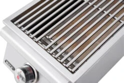 BULL Infrarot Einbau Seitenbrenner / Edelstahl / Slide-In -Grill Mit Freu Geschaft BULL Einbau Infrarot Seitenbrenner Detail