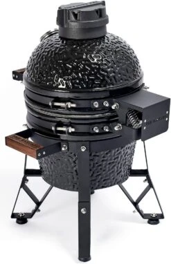 The Bastard Keramikgrill Classic Small - Schwarz Glänzend - Modell 2023 10 The Bastard Keramikgrill Classic Small - Schwarz Glänzend - Modell 2023 -Grill Mit Freu Geschaft Bastard Grill Classic Small BC206 Deckelscharnier