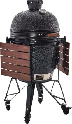 The Bastard Keramikgrill Classic Large - Complete - Schwarz Glänzend - Modell 2023 14 The Bastard Keramikgrill Classic Large - Complete - Schwarz Glänzend - Modell 2023 -Grill Mit Freu Geschaft Bastard Grill Large Complete Tische abgeklapptBC201