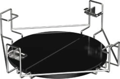 The Bastard Keramikgrill Classic Large - Solo - Schwarz Glänzend - Modell 2023 -Grill Mit Freu Geschaft Bastard Multilevel Cooking System Hitzeschild 3