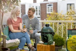 Big Green Egg Mini Keramikgrill Starter - Paket -Grill Mit Freu Geschaft Big Green Egg Mini Keramikgrill Balkongrill