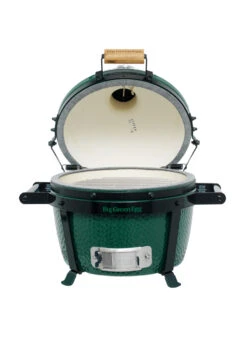 Big Green Egg MiniMax Keramikgrill Starter - Paket -Grill Mit Freu Geschaft Big Green Egg MiniMax Carrier deckel offen 2