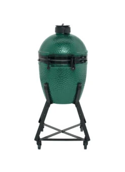 Big Green Egg Small Keramikgrill Starter - Paket -Grill Mit Freu Geschaft Big Green Egg Small in Nest hinten