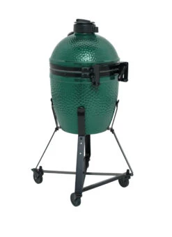 Big Green Egg Small Keramikgrill Starter - Paket -Grill Mit Freu Geschaft Big Green Egg Small in Nest seitlich
