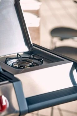 Enders Gasgrill Monroe Black Pro 3 K Turbo -Grill Mit Freu Geschaft Enders Gasgrill Monroe Black Pro 3 K Turbo Seitenkocher