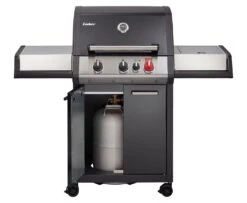 Enders Gasgrill Monroe Black Pro 3 K Turbo -Grill Mit Freu Geschaft Enders Gasgrill Monroe Black Pro 3 K Turbo Unterschrank