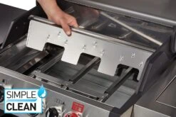 Enders Gasgrill Monroe Black Pro 3 K Turbo -Grill Mit Freu Geschaft Enders Gasgrill Monroe Black Pro 3 K Turbo leichte Reinigung