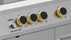 Grillfürst G521G 5-Brenner Edelstahl-Gasgrill Borussia Dortmund Edition Mit Hochtemperaturbrenner, Heckbrenner Und Gusseisen Rosten 16 Grillfürst G521G 5-Brenner Edelstahl-Gasgrill Borussia Dortmund Edition Mit Hochtemperaturbrenner, Heckbrenner Und Gusseisen Rosten -Grill Mit Freu Geschaft G521 BVB Drehregler Bedienblende Dortmund Grill Edelstahl