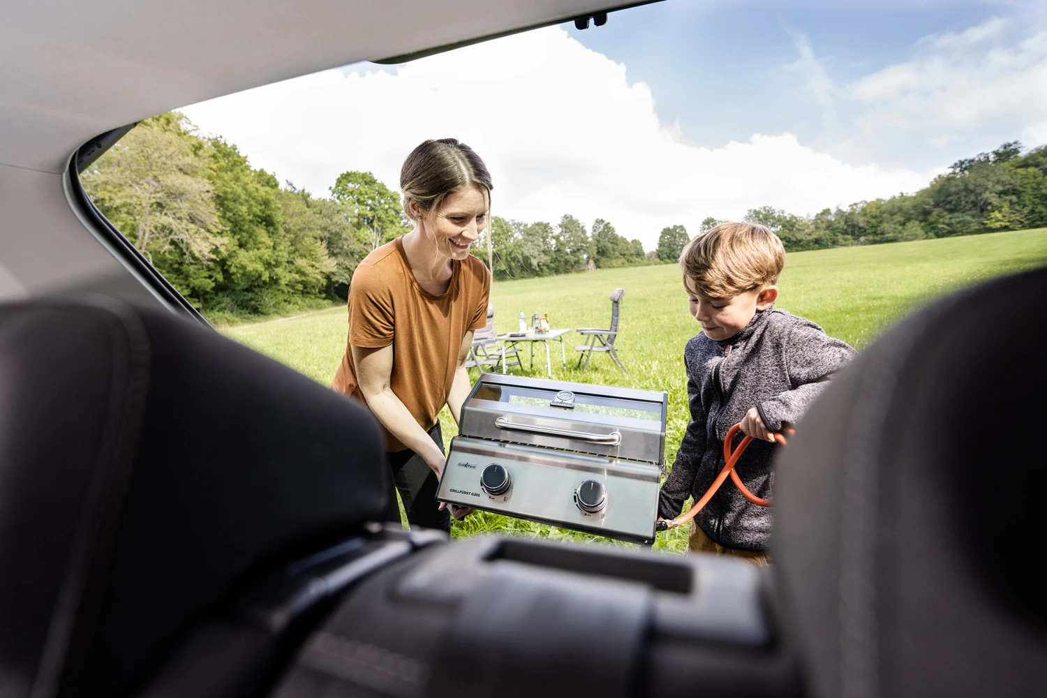 Grillfürst G201E 2-Brenner Gasgrill Portabel V2 - Campinggrill / Balkongrill 50mbar 19 Grillfürst G201E 2-Brenner Gasgrill Portabel V2 - Campinggrill / Balkongrill 50mbar – Bild 19