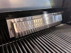 Grillfürst G490E 4-Brenner Einbaugrill - Black Edition - Mit Heckbrenner Und Edelstahl Rosten -Grill Mit Freu Geschaft Grillfuerst G490E Einbaugrill Infrarot Heckbrenner Keramik Schutz