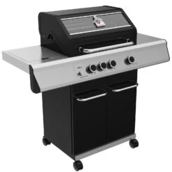 Grillfürst G310E 3-Brenner Gasgrill - 1. FC Köln Edition - Edelstahlroste -Grill Mit Freu Geschaft Grillfuerst Gasgrill 1 FC Koeln Edition G310