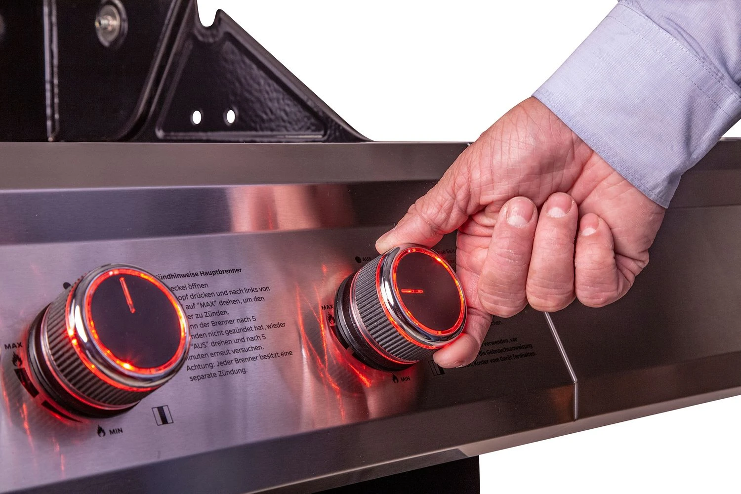 Grillfürst G401G 4-Brenner Einbaugrill Mit Gusseisen Rosten 12 Grillfürst G401G 4-Brenner Einbaugrill Mit Gusseisen Rosten – Bild 12