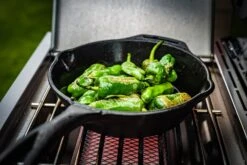 Grillfürst G521E 5-Brenner Edelstahl-Gasgrill - Eintracht Frankfurt Edition - Edelstahlroste -Grill Mit Freu Geschaft Grillfuerst Gasgrill Pimentos de Padron 8