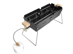 Knister Gasgrill - Ausziehbarer Kompaktgrill 19 Knister Gasgrill - Ausziehbarer Kompaktgrill -Grill Mit Freu Geschaft Knister Gasgrill Stabbrenner Edelstahl