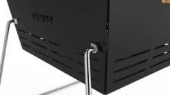 Knister Grill Small - Holzkohle Kompaktgrill -Grill Mit Freu Geschaft Knister Small Beine Henkel am Grill