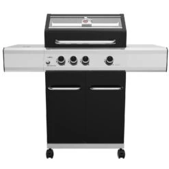Grillfürst G310G 3-Brenner Gasgrill - 1. FC Köln Edition - Gusseisenroste