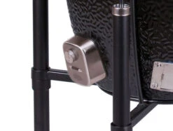 Monolith Grill LeCHEF BBQ GURU - PRO-Serie 2.0 Schwarz - MIT Gestell Und Seitentischen - Inkl. UltraQ Controller Set -Grill Mit Freu Geschaft Monolith BBQ Guru Version 1