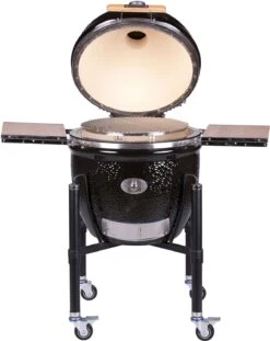 Monolith Grill CLASSIC PRO-Serie 2.0 Schwarz - MIT Gestell Und Seitentischen -Grill Mit Freu Geschaft Monolith Keramik Grill Classic PRO Serie 2 0 121001 black 7