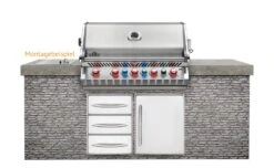 Napoleon Prestige Pro 665-3 Edelstahl Einbaugrill Gas - Inkl. Drehspieß - Modell 2023 19 Napoleon Prestige Pro 665-3 Edelstahl Einbaugrill Gas - Inkl. Drehspieß - Modell 2023 -Grill Mit Freu Geschaft Napoelon Prestige Pro 665 Einbaugrill Montagebeispiel 1