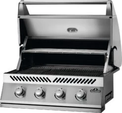 Napoleon 500-Series 32" BI32 Edelstahl Einbaugrill - Modell 2023 -Grill Mit Freu Geschaft Napoleon Einbaugrill 500 Serie BI32 Warmhalteroste verschiebbar