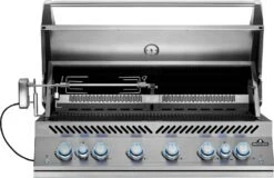 Napoleon 700-Series 44" BIG44 Edelstahl Einbaugrill Inkl. Drehspieß - Modell 2023 15 Napoleon 700-Series 44" BIG44 Edelstahl Einbaugrill Inkl. Drehspieß - Modell 2023 -Grill Mit Freu Geschaft Napoleon Einbaugrill BIG44 Rotisserie links