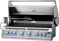 Napoleon 700-Series 44" BIG44 Edelstahl Einbaugrill Inkl. Drehspieß - Modell 2023 20 Napoleon 700-Series 44" BIG44 Edelstahl Einbaugrill Inkl. Drehspieß - Modell 2023 -Grill Mit Freu Geschaft Napoleon Einbaugrill BIG44RB Rotisserie links