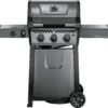 Napoleon Freestyle 365 Gasgrill, Graphit - Mit Seitenbrenner - Modell 2023 - X-DEAL Inkl. Drehspiess