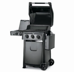 Napoleon Freestyle 365 Gasgrill, Graphit - Mit Sizzle Zone - Modell 2023 -Grill Mit Freu Geschaft Napoleon Freestyle 365 Side Sizzle Zone offen