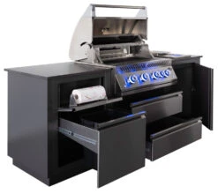 Napoleon Outdoor Küche Oasis Compact 105 Mit BIG32 Einbaugrill Und Einbau Sizzle Zone - Inkl. Arbeitsplatte Aus Feinsteinzeug -Grill Mit Freu Geschaft Napoleon Oasis Compact BIG32 Kuechenrollenhalter Muelleimer 3 1678963787