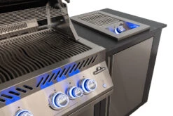 Napoleon Outdoor Küche Oasis Compact 105 Mit BIG32 Einbaugrill Und Einbau Sizzle Zone - Inkl. Arbeitsplatte Aus Feinsteinzeug -Grill Mit Freu Geschaft Napoleon Oasis Compact BIG32 Sizzle Zone Seitenbrenner