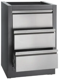 Napoleon Outdoor Küche Oasis 100 Mit LEX 485 Edelstahl Einbaugrill Ohne Vordefinierte Arbeitsplatte -Grill Mit Freu Geschaft Napoleon Oasis Outdoor Kueche 2er Schubladenschrank 3