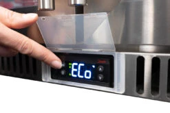 Napoleon Outdoor - Kühlschrank, 210 Liter, 2-türig Mit Doppelverglasung Und LED Beleuchtung - Wasserdicht Nach IP24 -Grill Mit Freu Geschaft Napoleon Outdoor Kueche Kuehlschrank Eco Mode