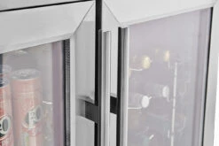 Napoleon Outdoor - Kühlschrank, 210 Liter, 2-türig Mit Doppelverglasung Und LED Beleuchtung - Wasserdicht Nach IP24 -Grill Mit Freu Geschaft Napoleon Outdoor Kueche Kuehlschrank Griffe