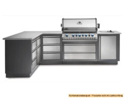 Napoleon Outdoor Küche Oasis Abschluss-Paneele -Grill Mit Freu Geschaft Napoleon Outdoor Kueche Oasis Eckkombination 1