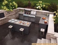 Napoleon Outdoor Küche Oasis 3er Schubladenschrank -Grill Mit Freu Geschaft Napoleon Outdoor Kueche Oasis Gartenkueche 1