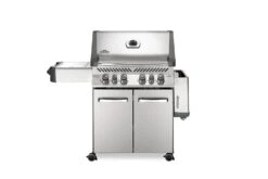 Napoleon Prestige 500 Edelstahl Gasgrill - Mit Safety Glow - Modell 2023 -Grill Mit Freu Geschaft Napoleon Prestige 500 Gasgrill Edelstahl klappbare ablage 1
