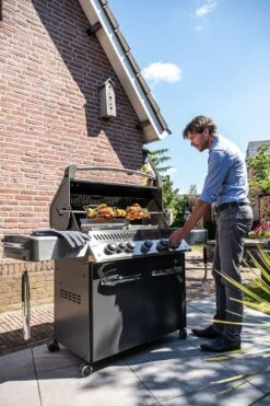 Napoleon Prestige 665 Gasgrill, Charcoal Grau - Mit Safety Glow - Modell 2023 -Grill Mit Freu Geschaft Napoleon Prestige 665 2811 1 1 1