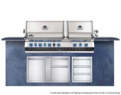 Napoleon Prestige Pro 825-3 Edelstahl Einbaugrill Gas - Inkl. Drehspieß - Modell 2023 21 Napoleon Prestige Pro 825-3 Edelstahl Einbaugrill Gas - Inkl. Drehspieß - Modell 2023 -Grill Mit Freu Geschaft Napoleon Prestige PRO 825 in Outdoor Kueche Beispiel
