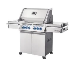 Napoleon Prestige Pro 500-3 Edelstahl Gasgrill Inkl. Drehspieß - Modell 2023 -Grill Mit Freu Geschaft Napoleon Prestige Pro 500 seitlich 02
