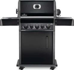 Napoleon Rogue 425 Gasgrill - All Black - Mit Seitenbrenner - Hero Modell 2023 Mit Heckbrenner Inkl. Drehspieß Und Abdeckhaube