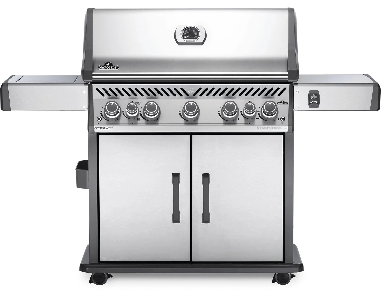 Napoleon Rogue SE 625 Edelstahl Gasgrill Mit Sizzle Zone Und Heckbrenner - SMART Deal Inkl. Grillfürst Grill Control - Modell 2023 1 Napoleon Rogue SE 625 Edelstahl Gasgrill Mit Sizzle Zone Und Heckbrenner - SMART Deal Inkl. Grillfürst Grill Control - Modell 2023