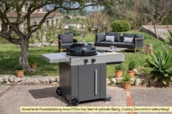 Outdoorchef Gas Kugelgrill Arosa 570 G Evo Grey Steel -Grill Mit Freu Geschaft Outdoorchef Arosa 570 G Evo Grey Steel Blazing Zone optional