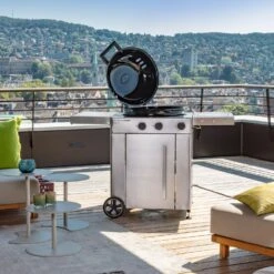 Outdoorchef Gas Kugelgrill Arosa 570 G Premium Steel Inkl. Seitenkocher -Grill Mit Freu Geschaft Outdoorchef Arosa Premium Steel mood 1